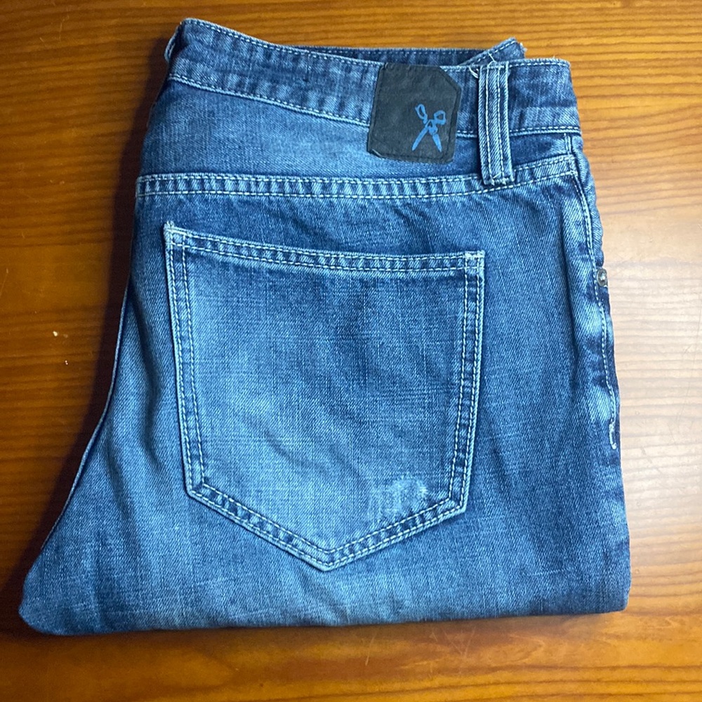 Light Wash Straight Jeans